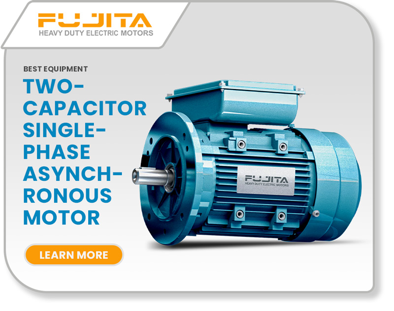 Two-Capacitor Single-Phase Asynchronous Motor