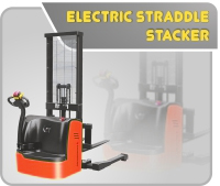 Electric Straddle Stacker