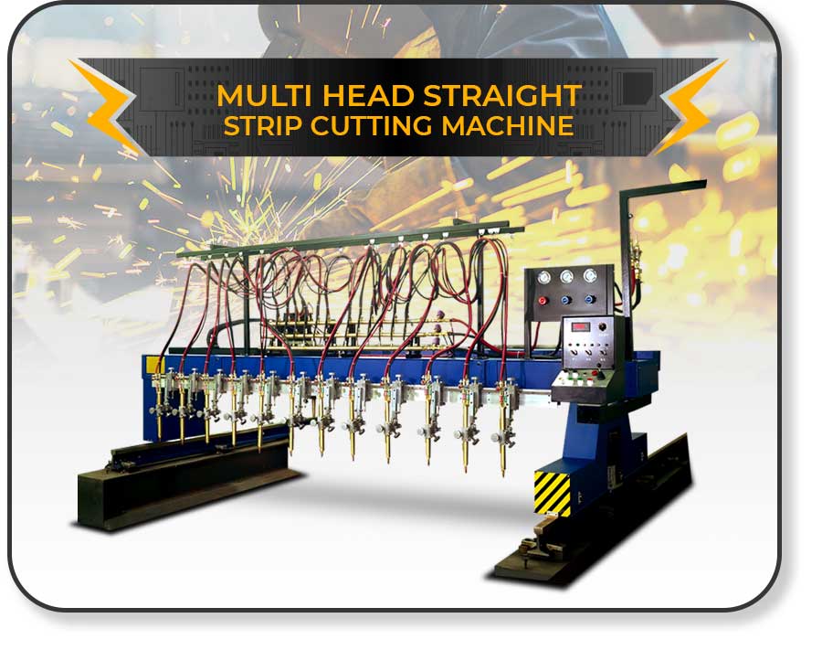 Multi Head Straight Strip Cutting Machine