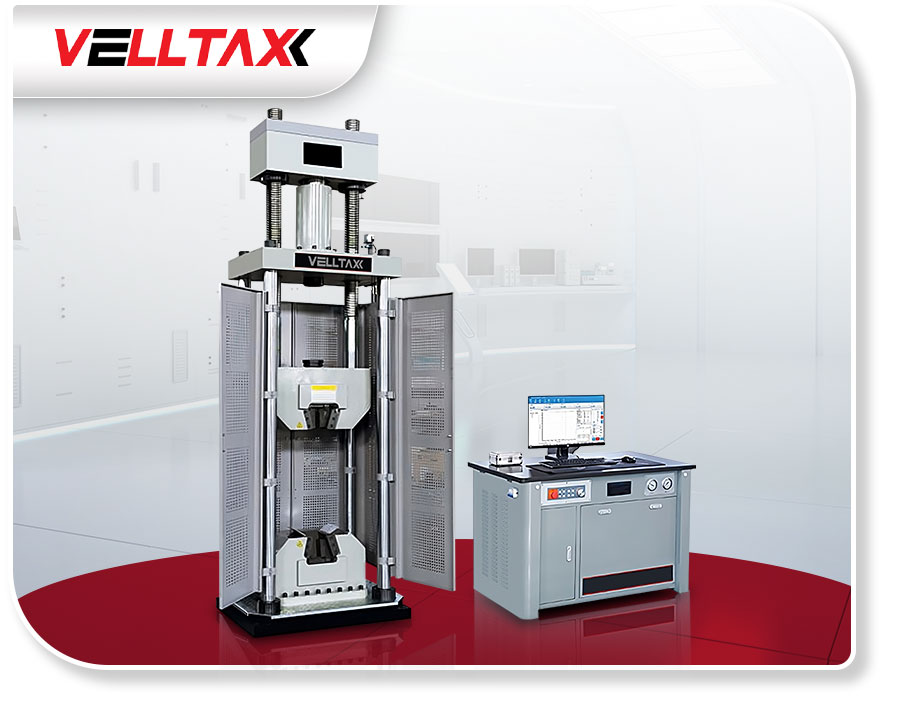 Top Cylinder Servo-Hydraulic Unversal Testing Machine