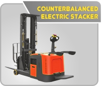 Counterbalanced Electric Stacker